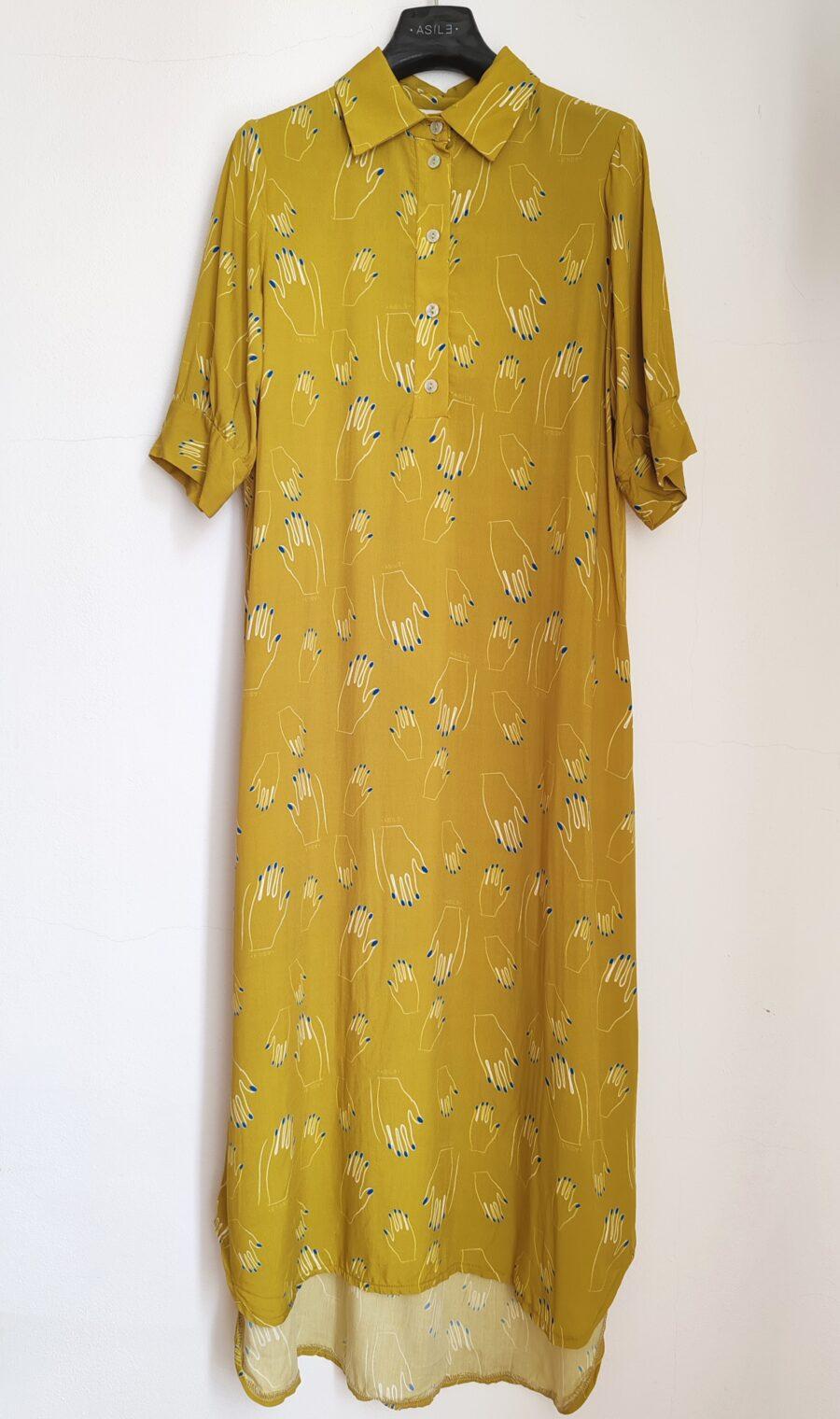 Giselle Dress Mustard - immagine 5