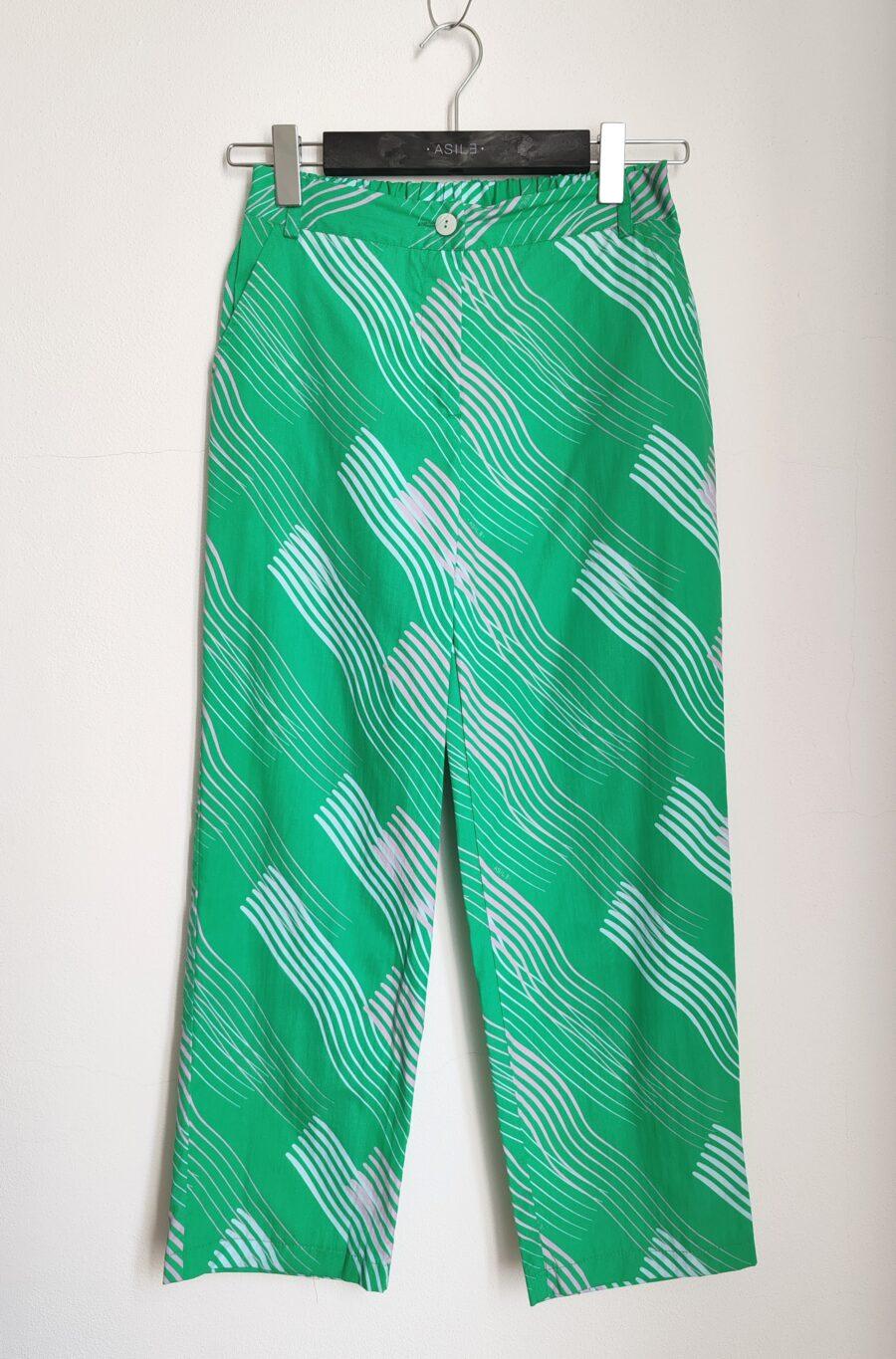 Aurore Trousers Green Forest Bis - immagine 3