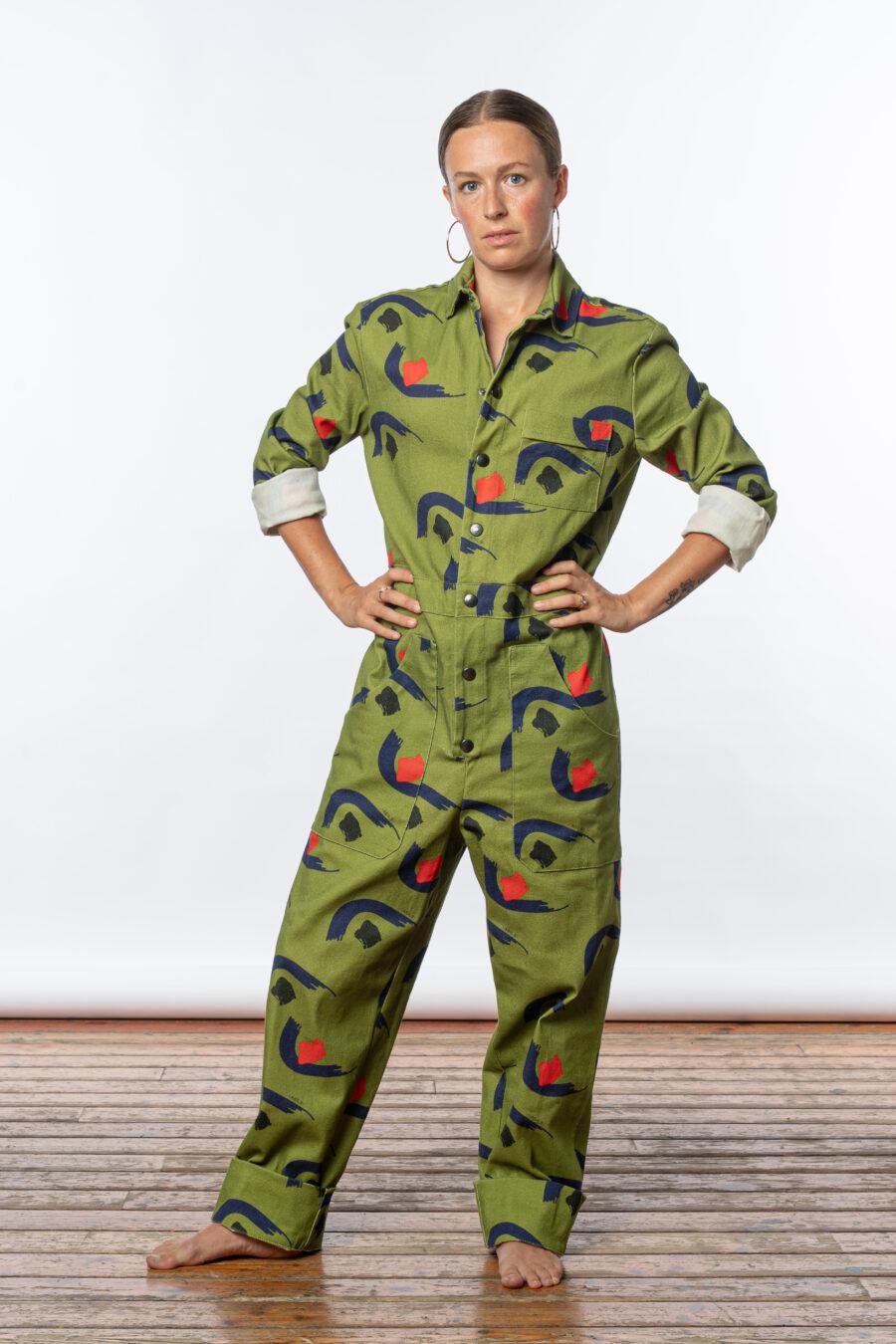 LA TUTA Asile - Print Spicy Green - immagine 3
