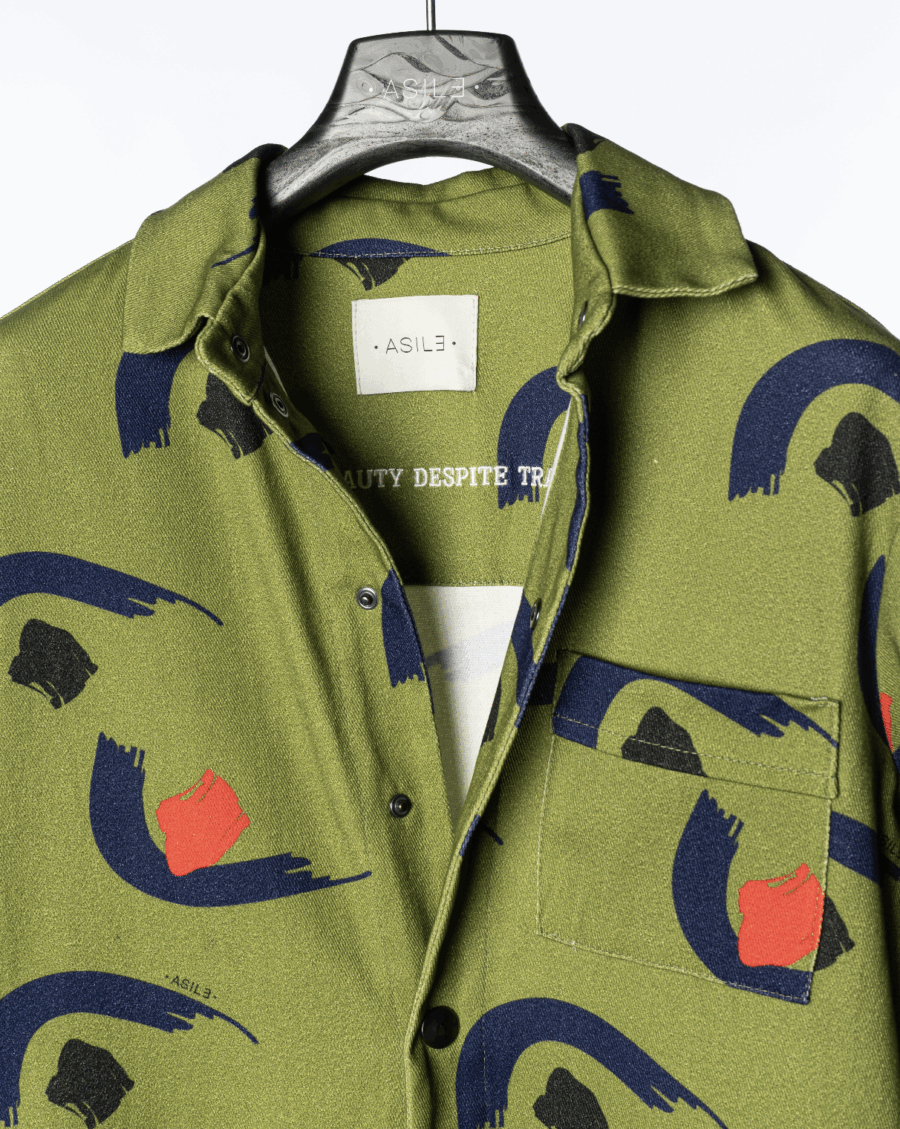 LA TUTA Asile - Print Spicy Green - immagine 7